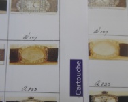 Comparison between previous print to current. Text in caseback readable